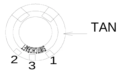 Figure 10 STEREO JACK WIRING DIAGRAM — ORANGE, TAN, 1, 2, 3, 2, 1, 3