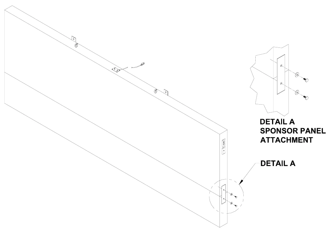 Figure 2 2556 with Bottom Sponsor Panel Attached