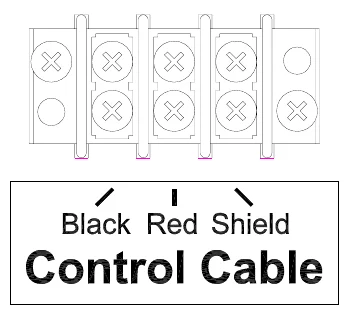 Figure 10 Control Cable Wiring Diagram
