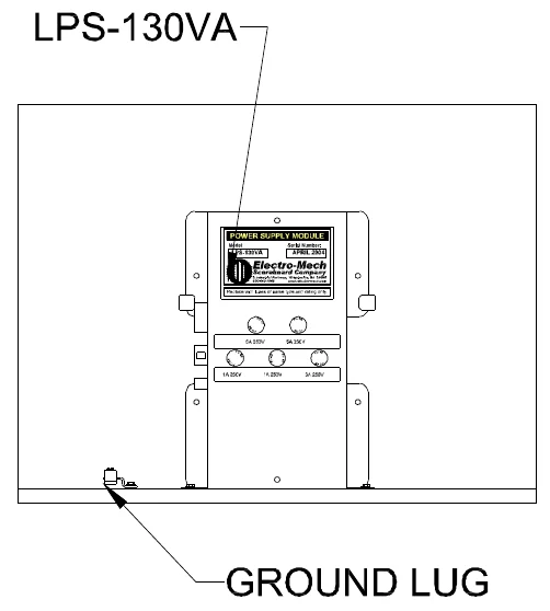 Figure 8 SCOREBOARD POWER SUPPLY MODULE