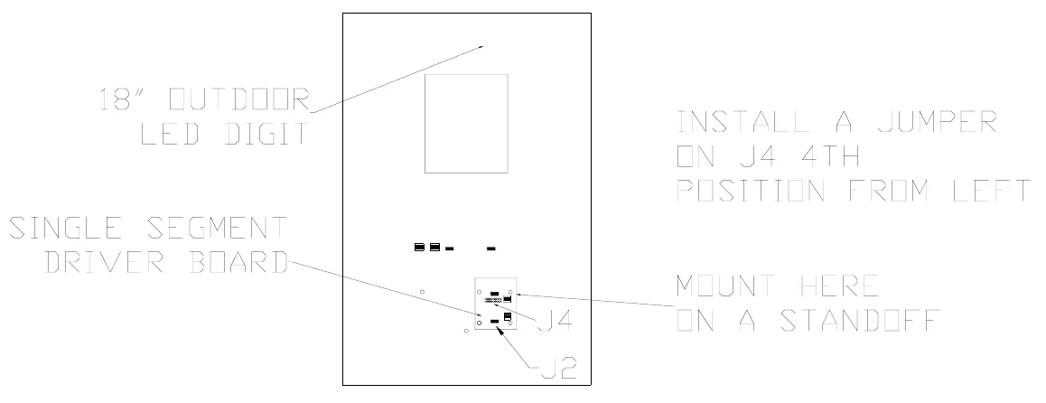 Figure 14 Single Segment Driver Board