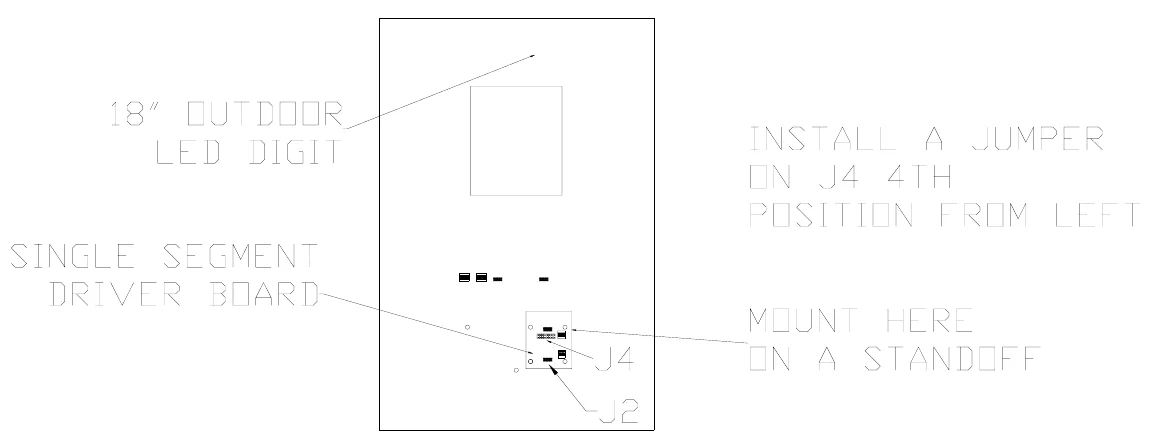 Figure 16 Single Segment Driver Board