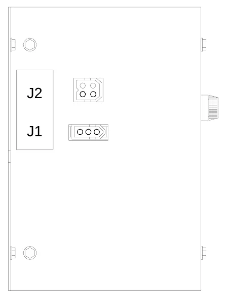Figure 16 LPS7 Fuse Locations — 3A, 5A, 5A, J2, FU, S FU E, SE, F U S E, FU S E, S E, F U, S F U E, J1, F1, Model:, Serial Number:, LPS7, JAN 2003, Electro-Mech, F2, Scoreboard Company, F3, Replace with fuses of same type and rating only.