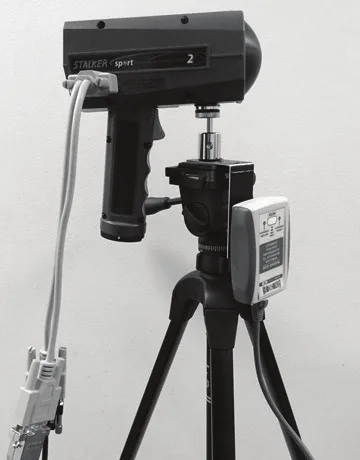 Wireless Radar Gun Interface — as pictured in the document