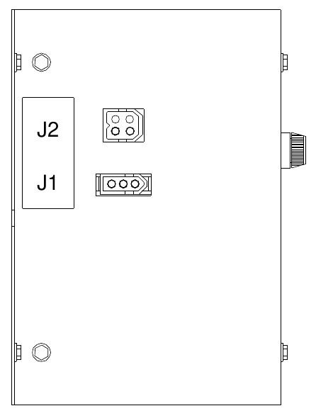 Figure 19 LPS7 Fuse Locations — 3A, 5A, 5A, J2, FU, S E, SE, F U S E, F U S E, F U, S E, F U, S F U E, J1, F1, Model:, Serial Number:, LPS7, JAN 2003, Electro-Mech, F2, Scoreboard Company, F3, Replace with fuses of same type and rating only.