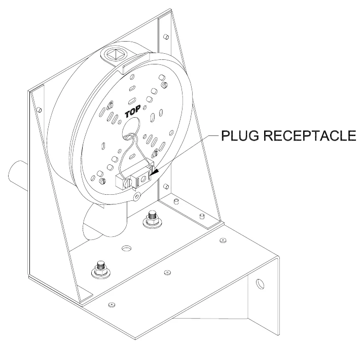 Figure 9 Plug Receptacle Wire Attachment