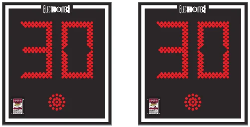 Model LX2160 scoreboard face — Indoor, Basketball