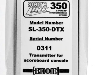 ScoreLink 350 Manual — illustration from page 4