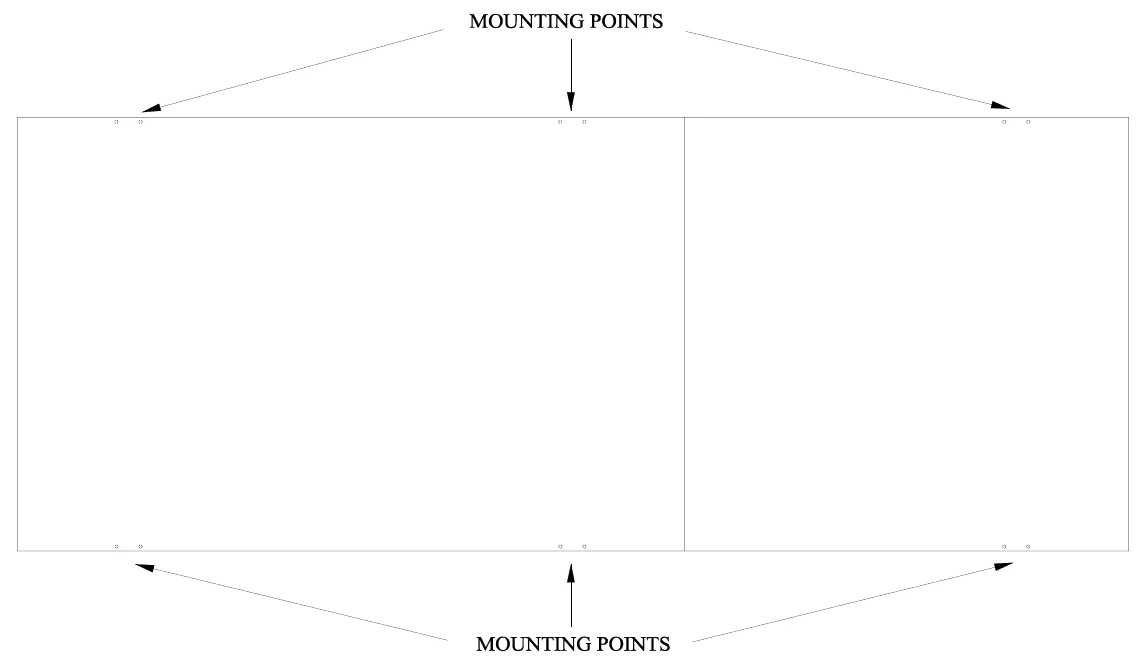 Figure 4 Mounting Points