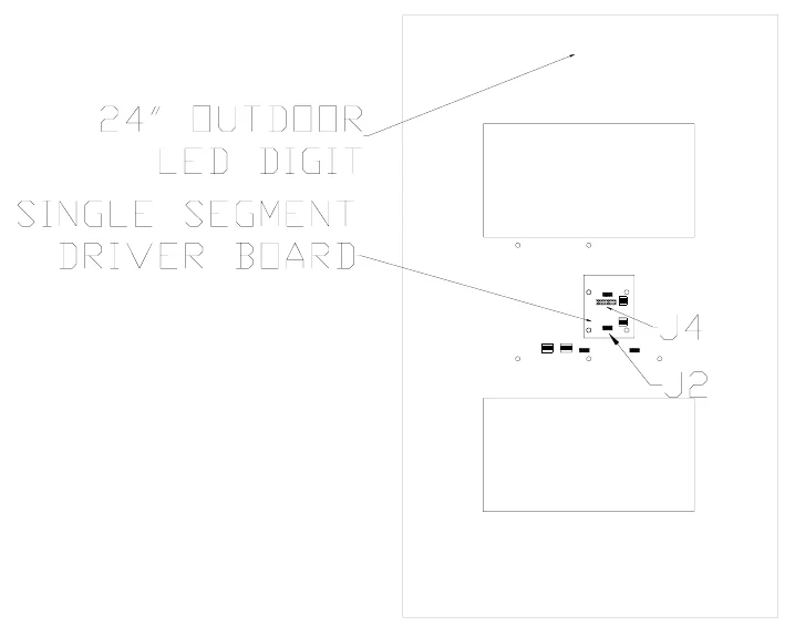 Figure 22 Single Segment Driver Board