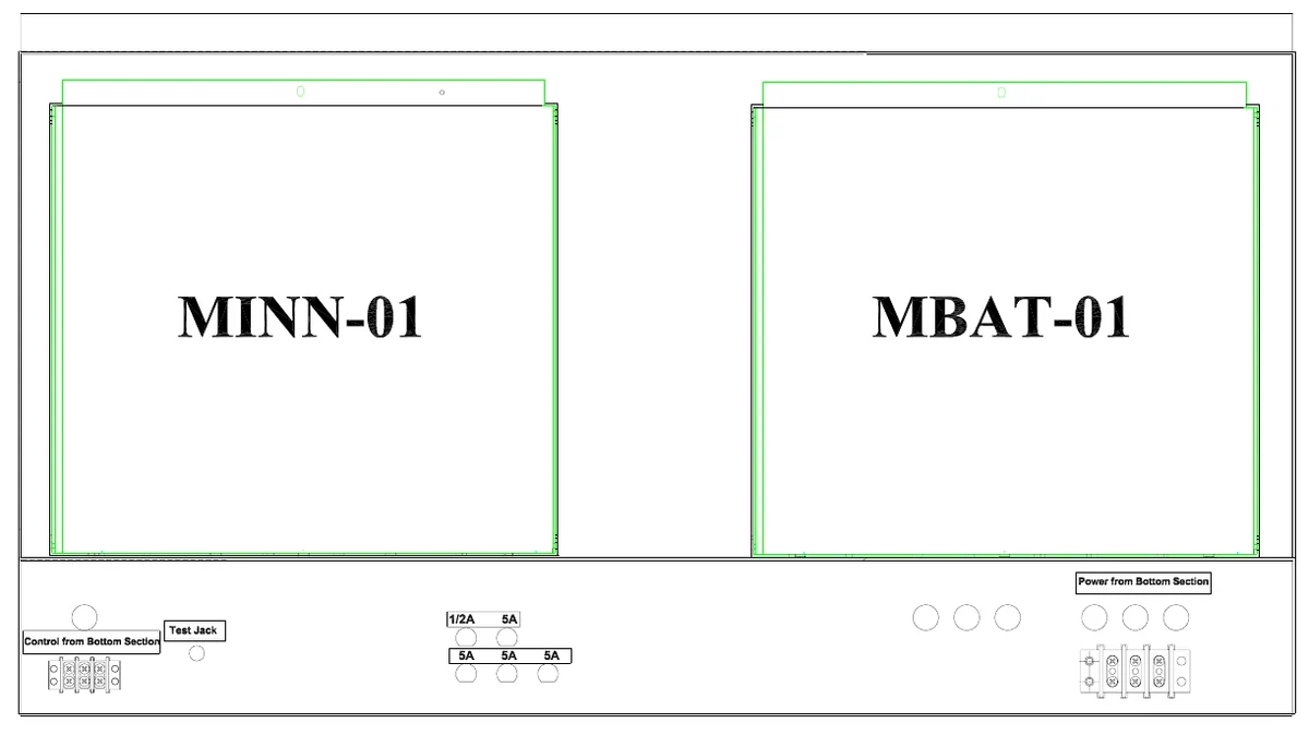 Figure 16 Upper Access Panel Components