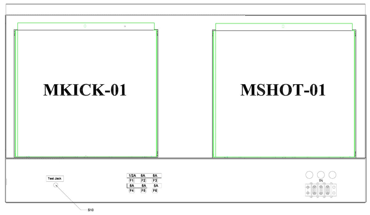 Figure 21 Lower Access Panel Components