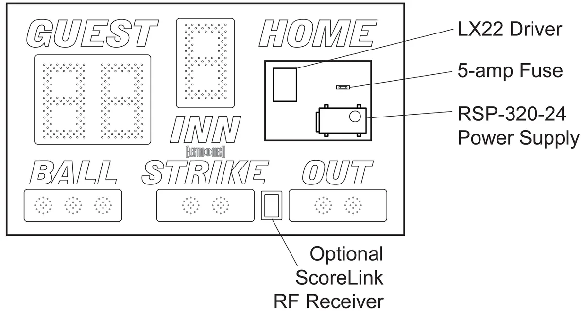 Model LX1020 Manual — illustration from page 18