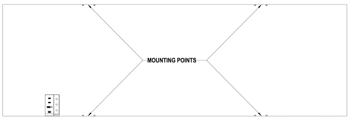 Figure 3 Mounting Points