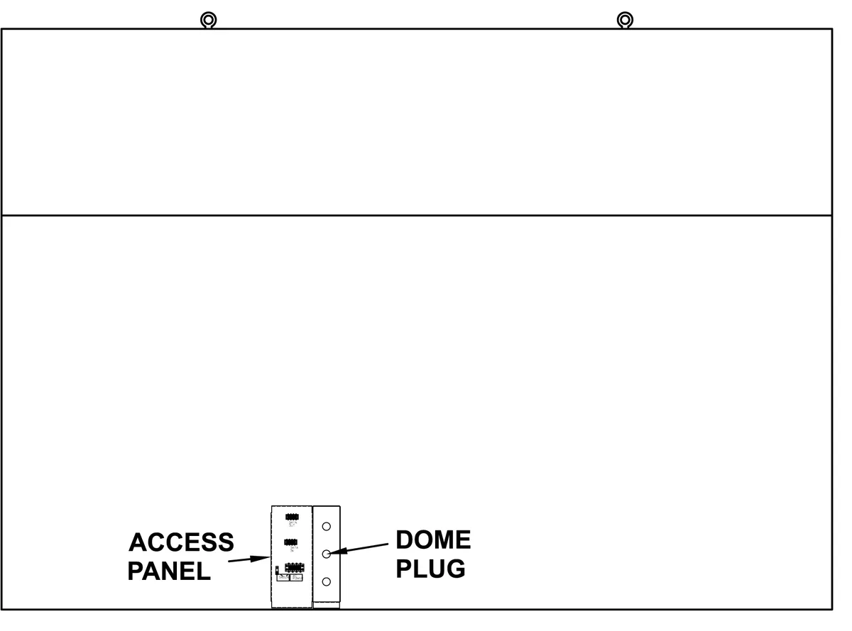 Figure 5 Rear Access Panel