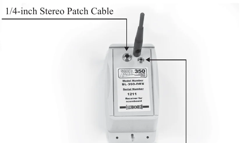 ScoreLink 350 Manual — illustration from page 5