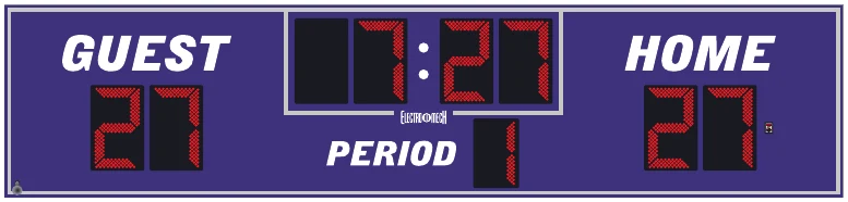 Model LX6390 scoreboard face — Outdoor, Multi-Sport