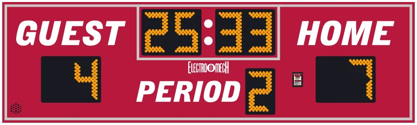 Model LX6630 scoreboard face — Outdoor, Multi-Sport