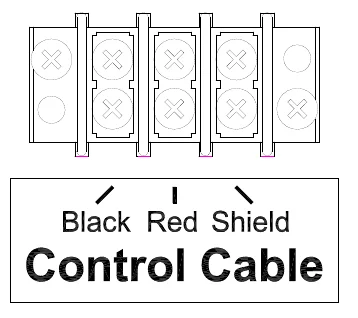 Figure 10 Control Cable Wiring Diagram