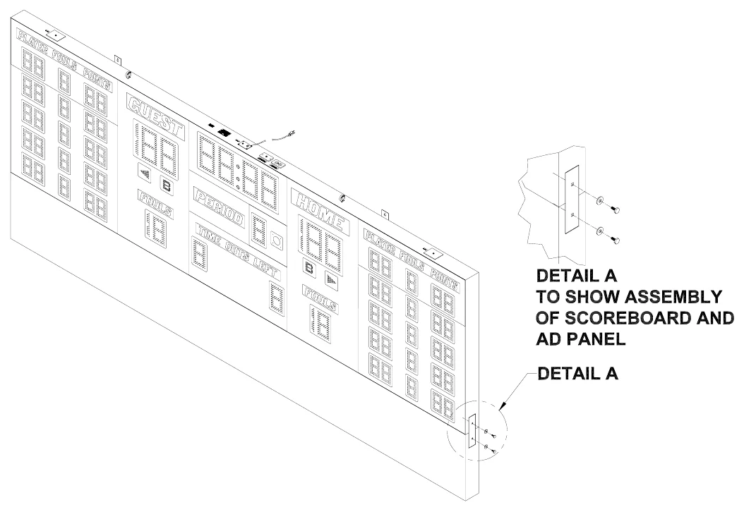 Figure 3 2555 with Bottom Sponsor Panel Attached