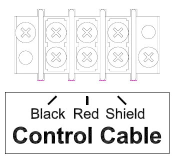 Figure 10 Control Cable Wiring Diagram