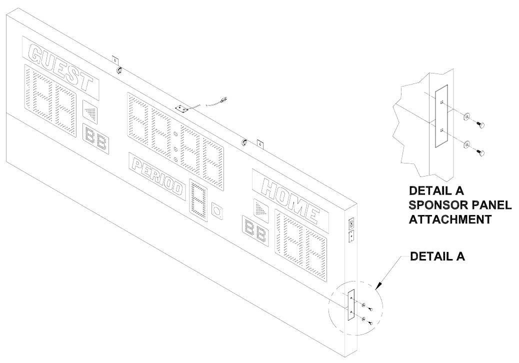 Figure 2 2370 with Bottom Sponsor Panel Attached