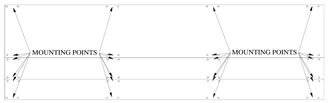 Figure 4 Mounting Points — MOUNTING POINTS, MOUNTING POINTS