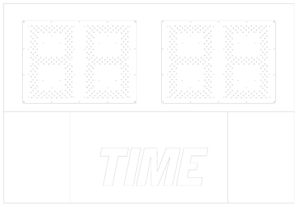 Model 1064 Manual — scoreboard face as shown in the manual