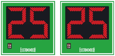 Model LX3050 scoreboard face — Outdoor, Football Play Clock Set