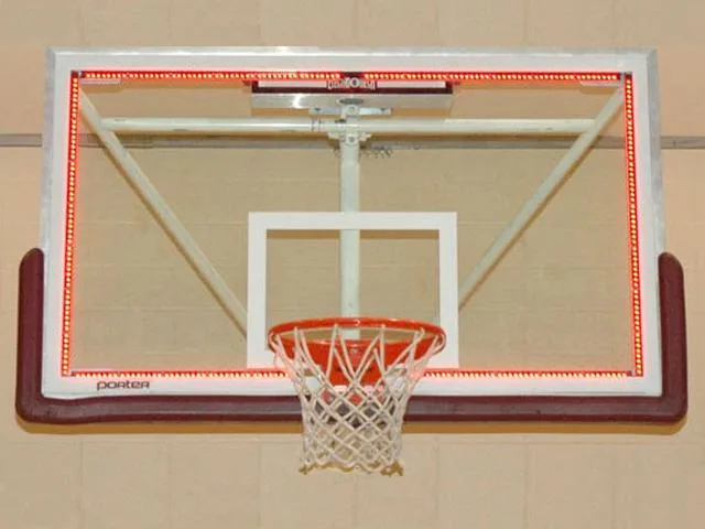 LED Light Bar Kit for Basketball Backboards — as pictured in the document