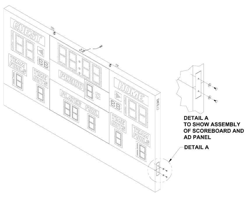 Figure 2 2770 with Bottom Sponsor Panel Attached