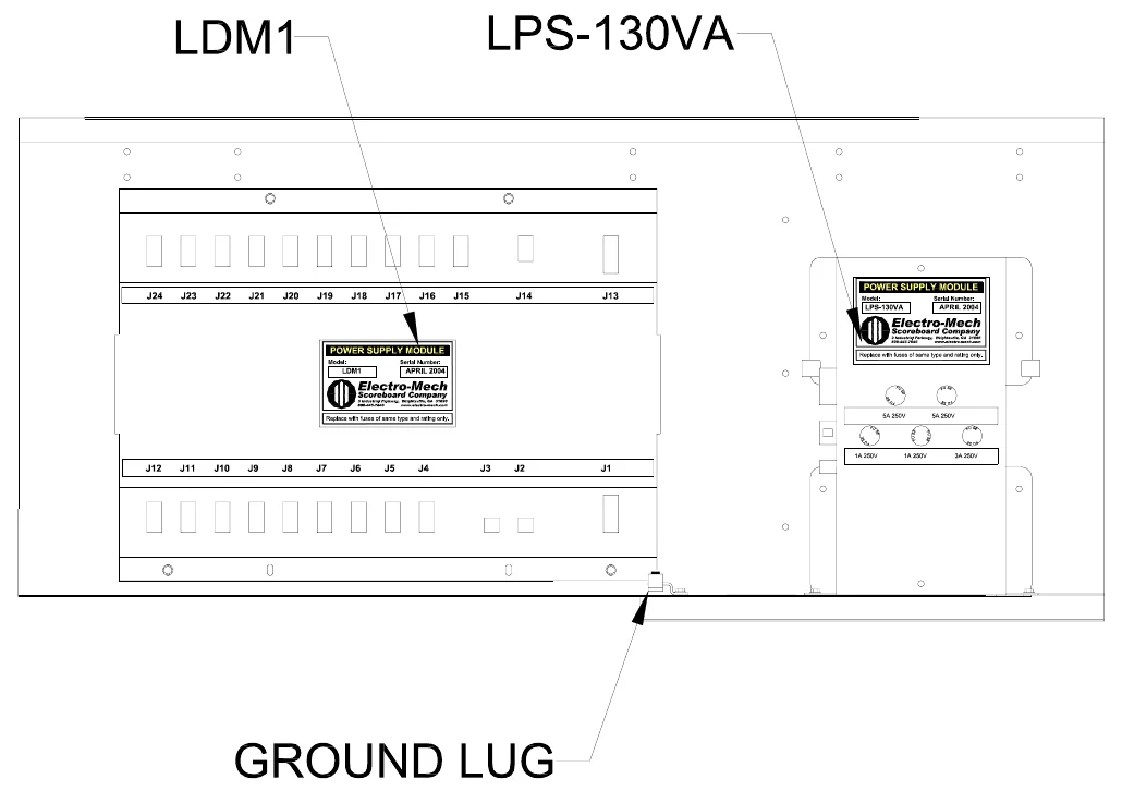 Figure 11 Scoreboard Electronics