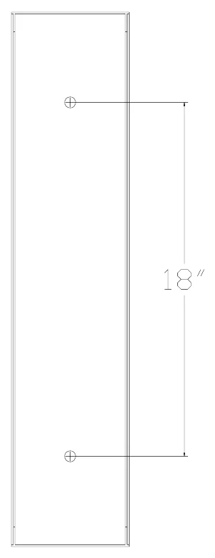 Figure 1 Model 2170 Mounting Points