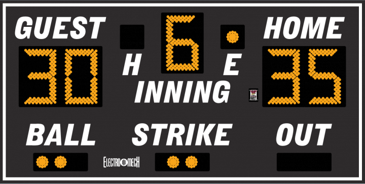 LX1060 Baseball Scoreboard