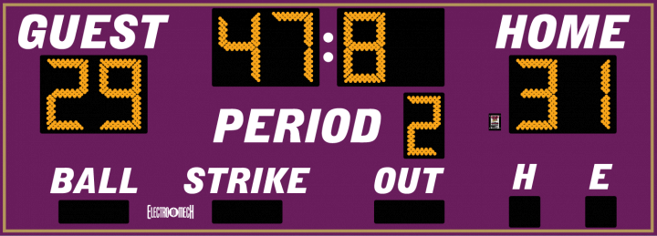 LX1390 Soccer Scoreboard