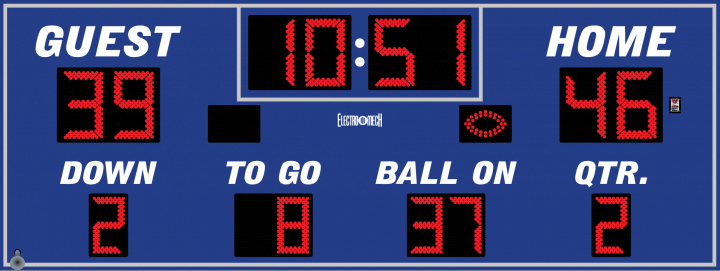 LX3320 Series Football Scoreboard