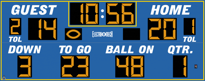 LX3630 Football Scoreboard