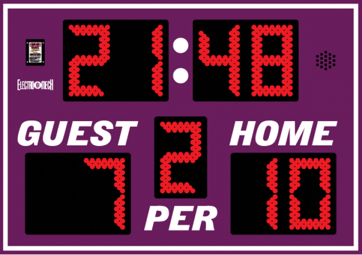 Model LX6320 Outdoor Scoreboard