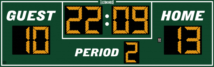 Model LX6360 Outdoor Scoreboard