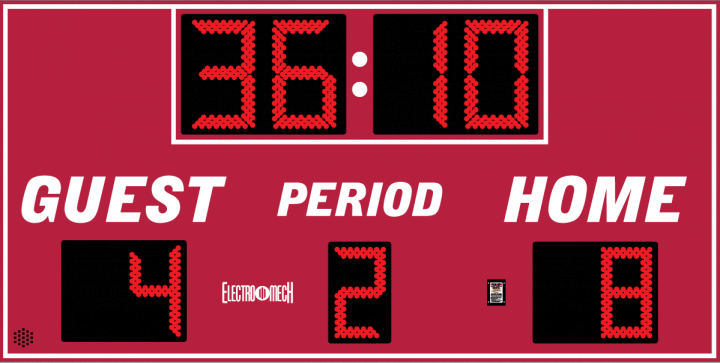 LX6650 Series Outdoor Scoreboard