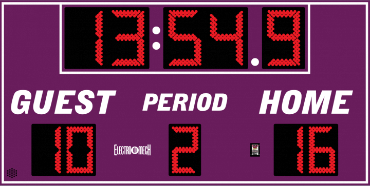 Model LX6655 Soccer Scoreboard